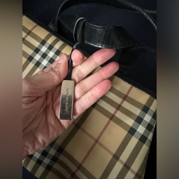 Burberry vintage checkered small tote - Picture 8 of 8